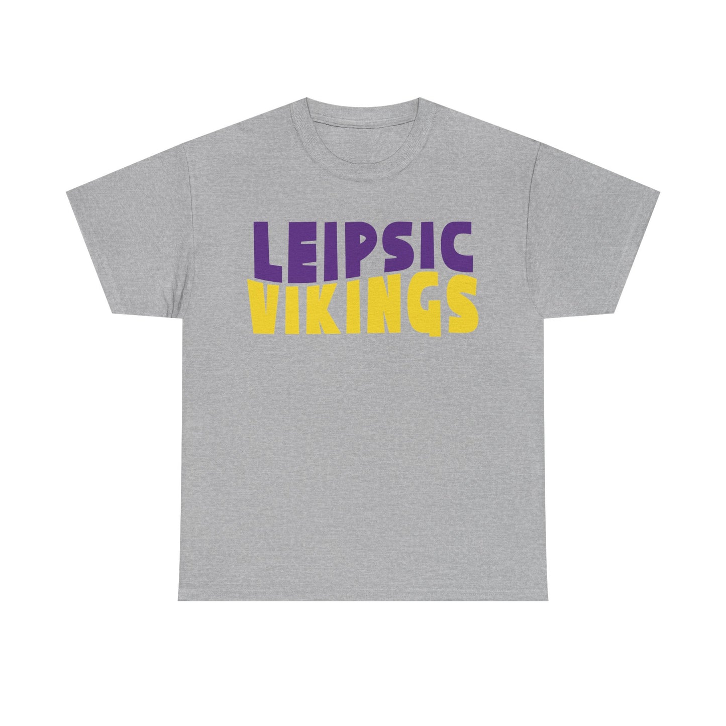 Leipsic Vikings Heavy Cotton T-shirt