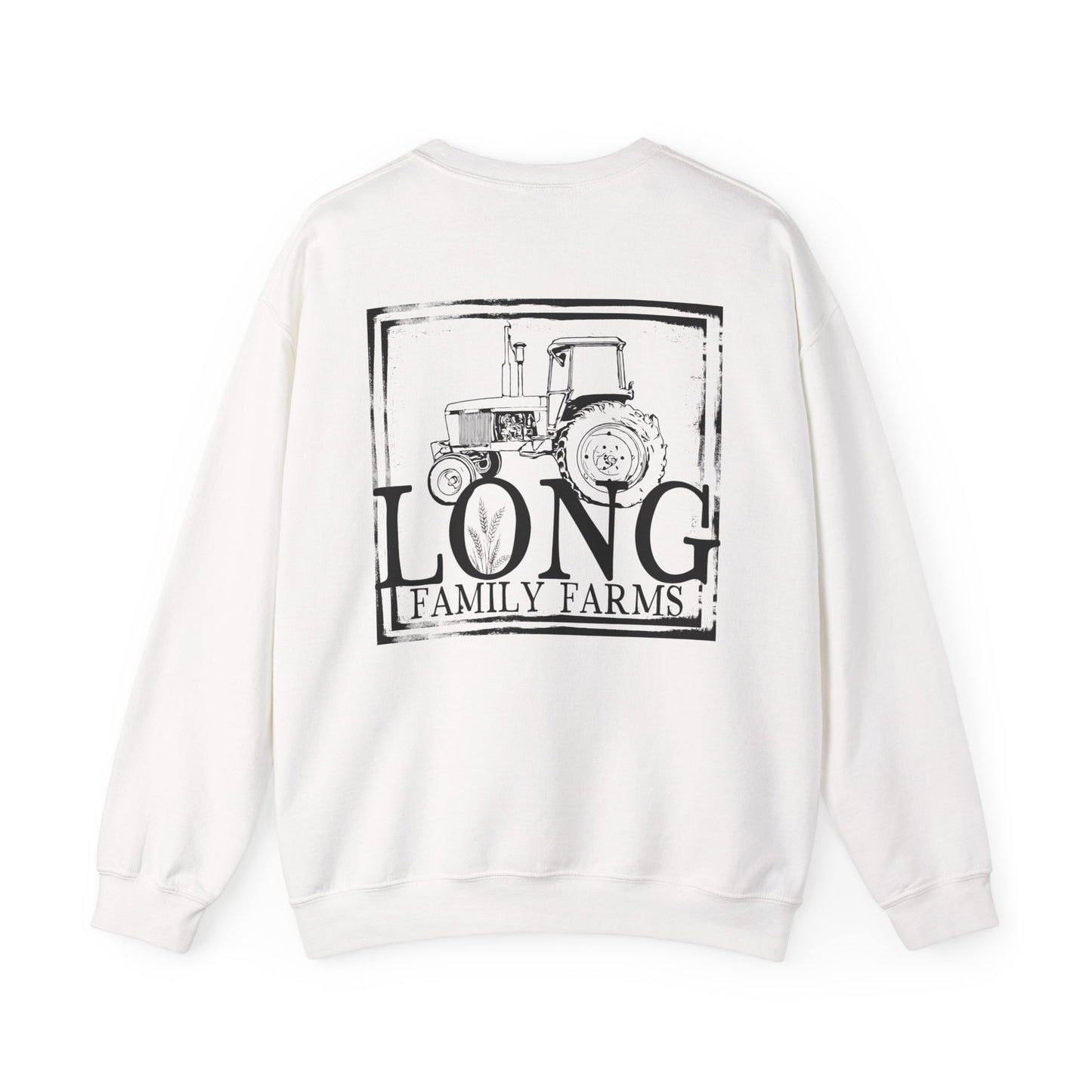 Tractor Print Crewneck Sweatshirt (ADULT)
