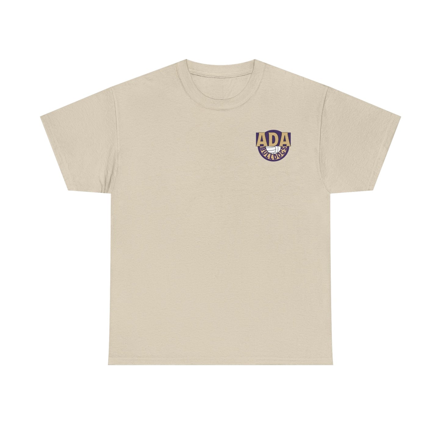 Ada Bulldogs Volleyball Heavy Cotton T-shirt