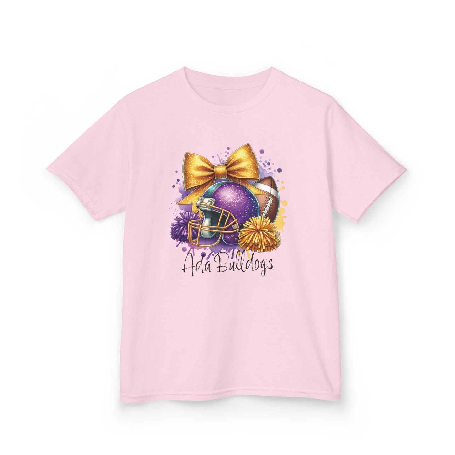 Ada Bulldogs Football Heavy Cotton T-Shirt (YOUTH)