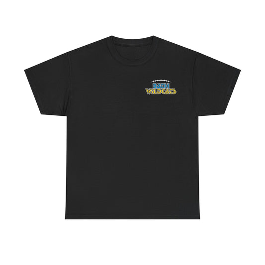 Bath Wildcats Football Heavy Cotton T-shirt
