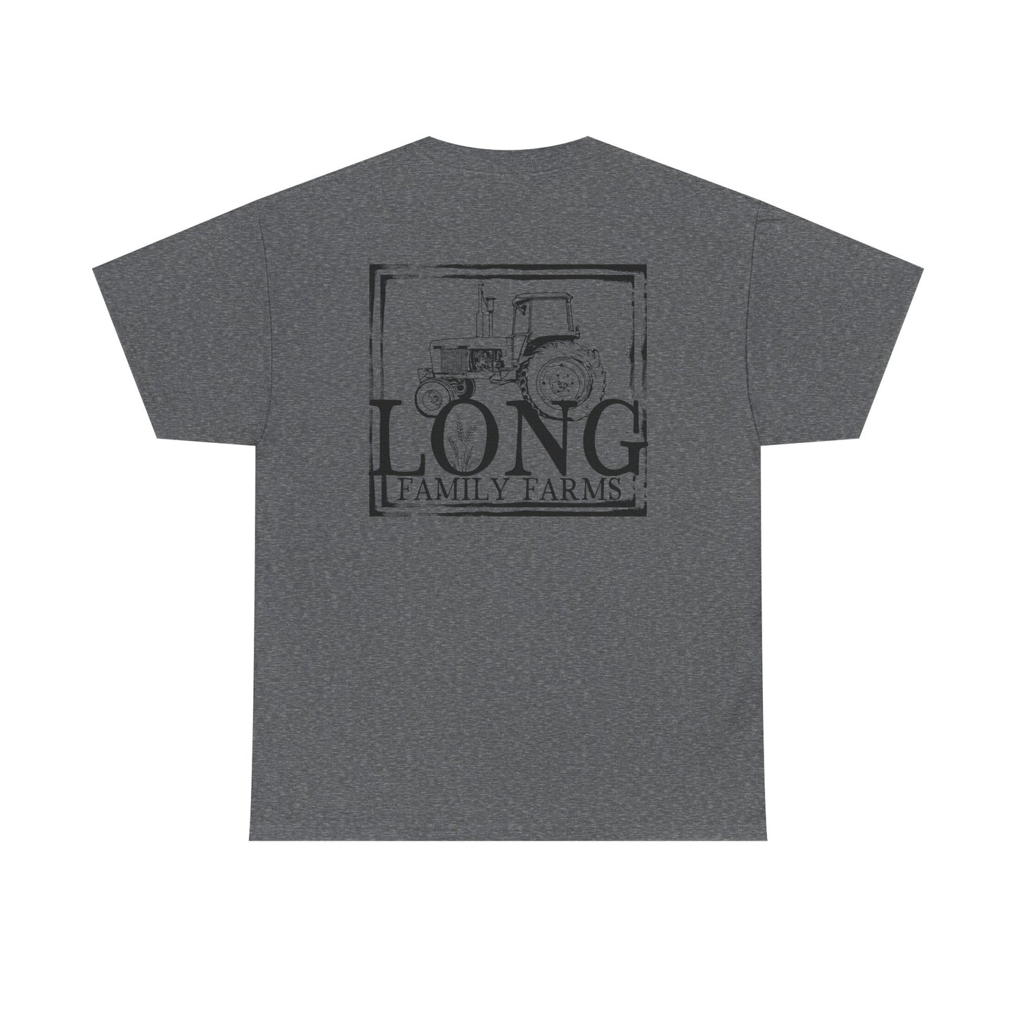 Tractor Print Heavy Cotton T-Shirt (ADULT)