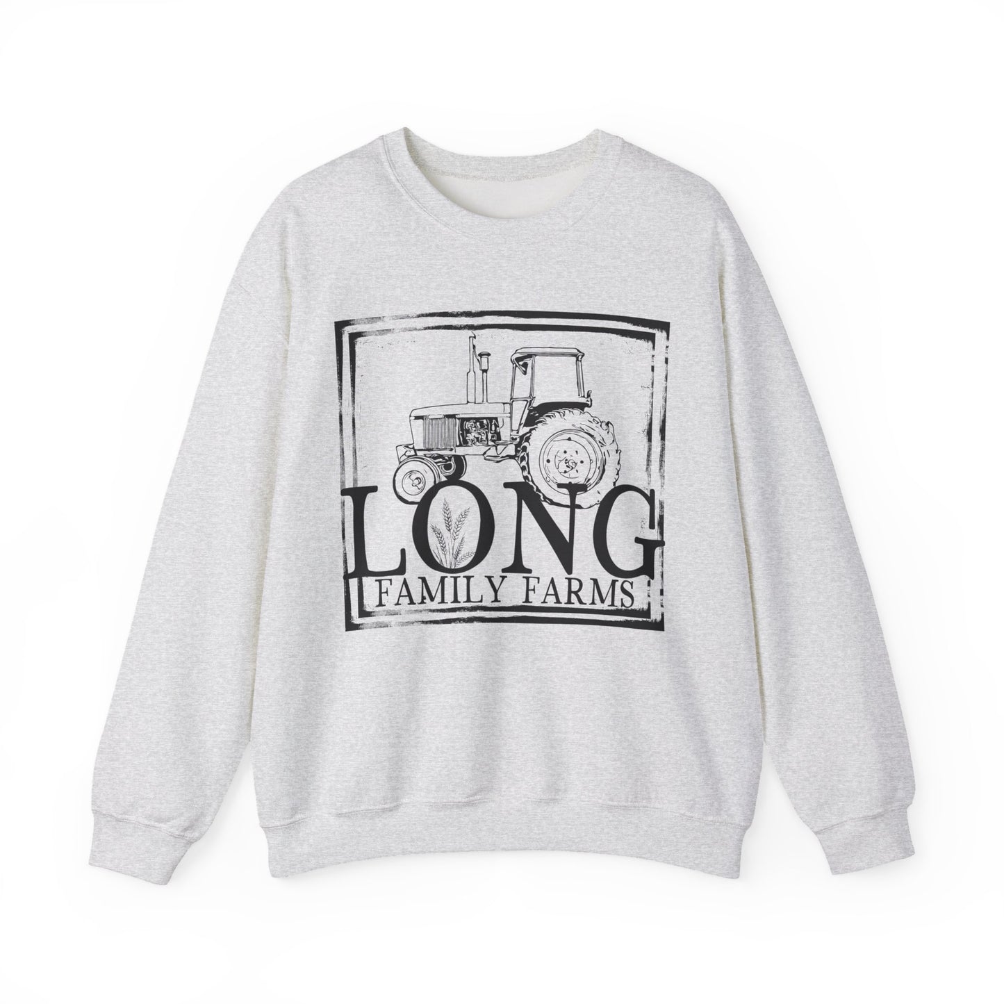 Tractor Print Crewneck Sweatshirt (ADULT)