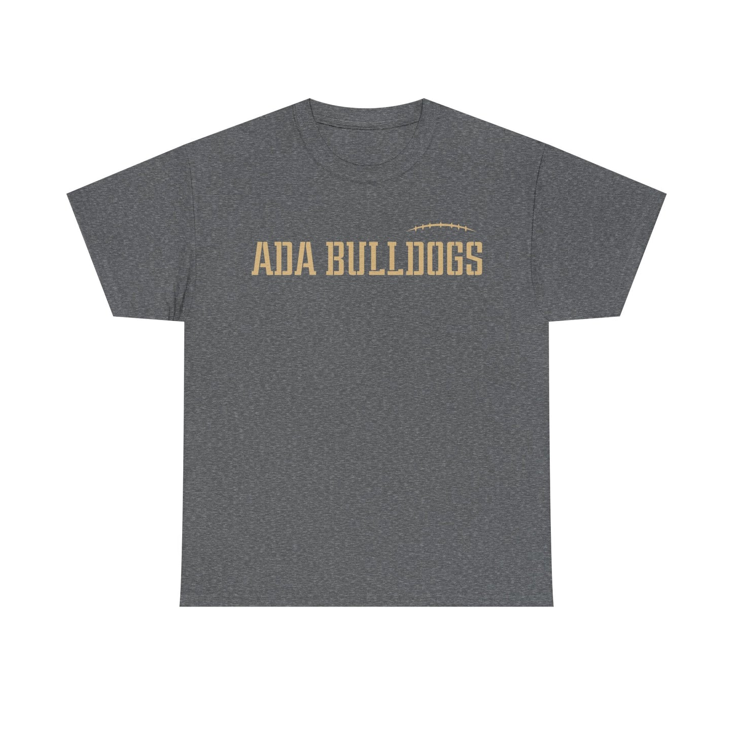 Ada Bulldogs Football Heavy Cotton T-shirt