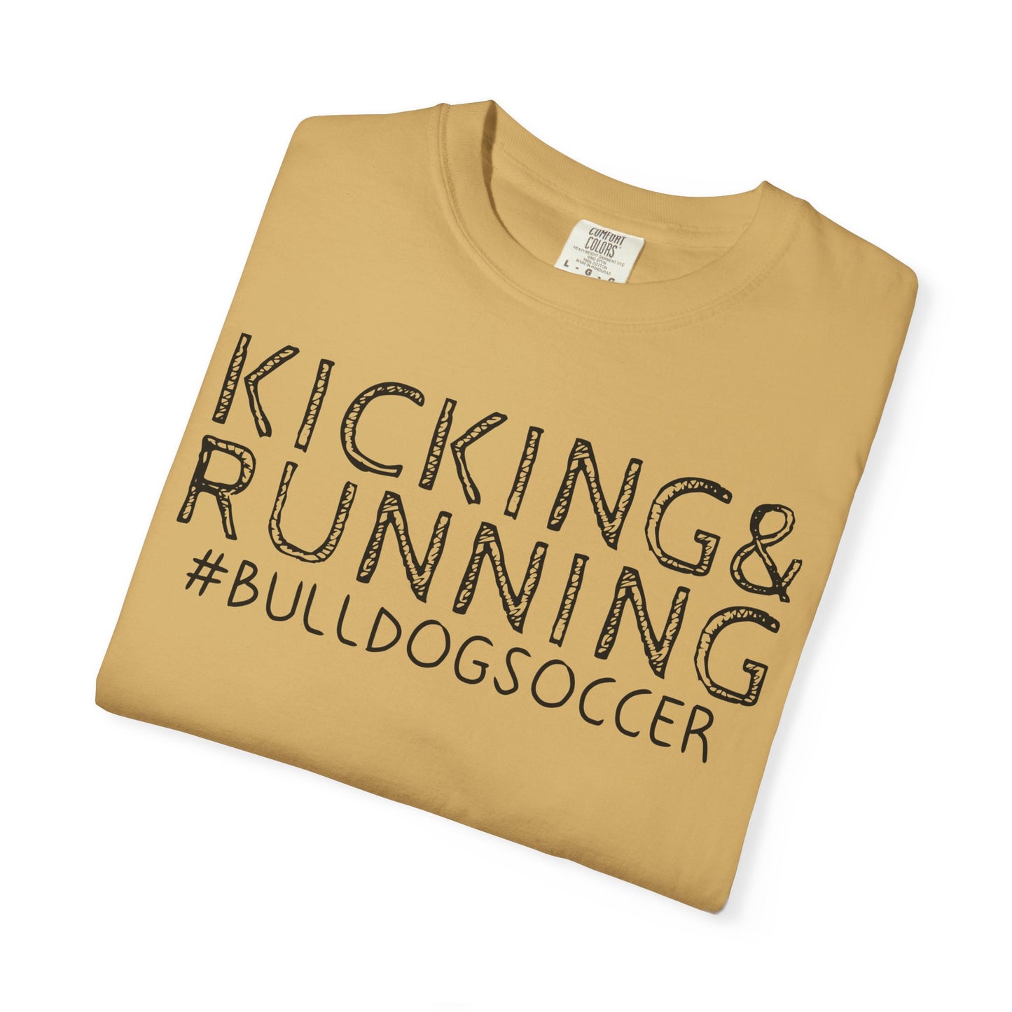 Ada Bulldogs Soccer Comfort Colors T-Shirt