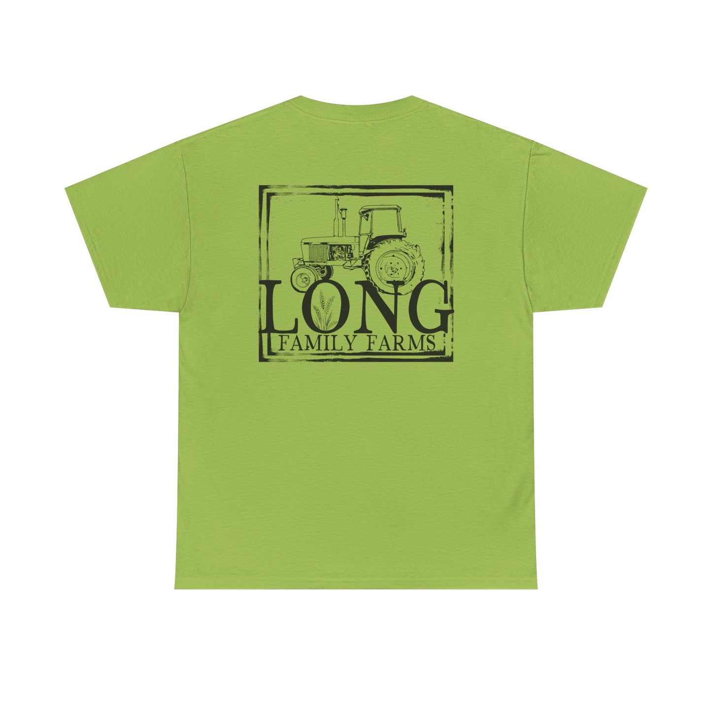 Tractor Print Heavy Cotton T-Shirt (ADULT)