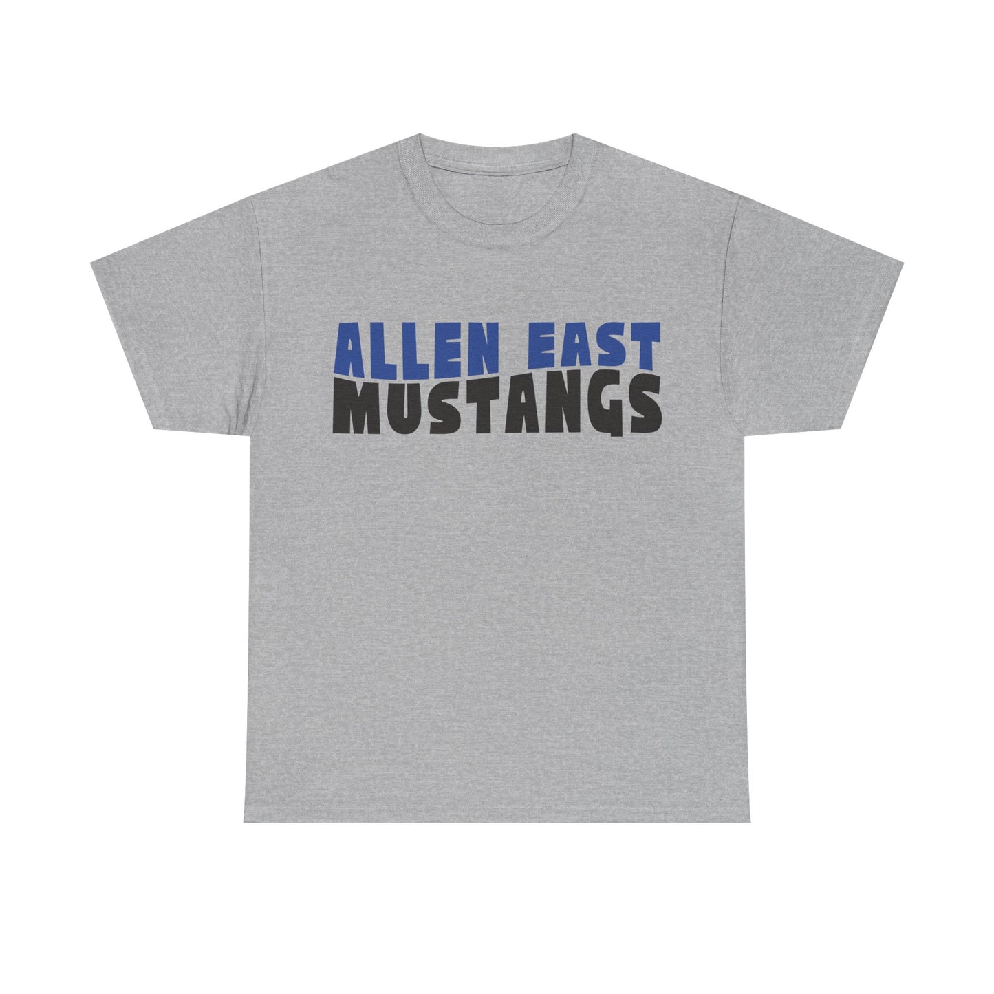Allen East Mustangs Heavy Cotton T-shirt