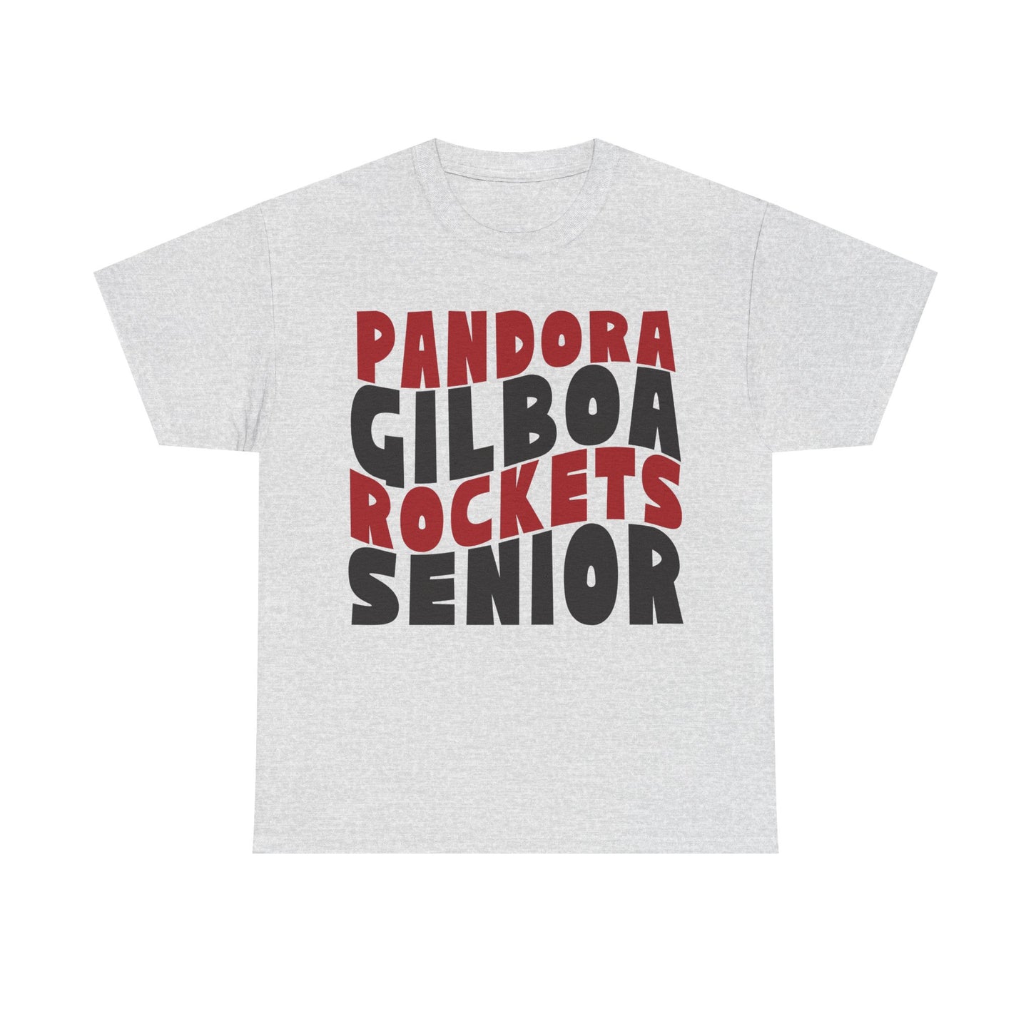 Pandora-Gilboa Rockets Senior Heavy Cotton T-shirt
