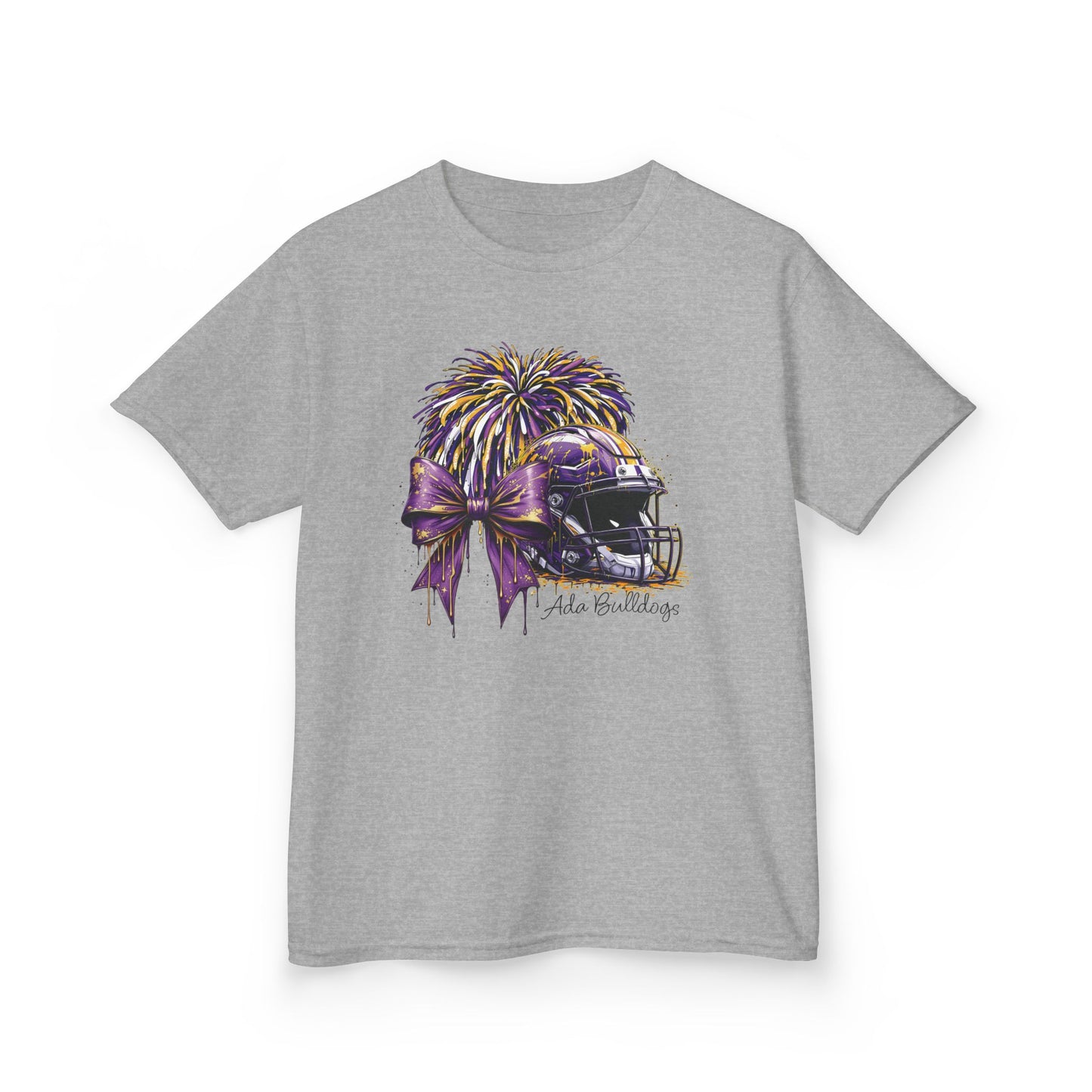 Ada Bulldogs Football Heavy Cotton T-Shirt (YOUTH)