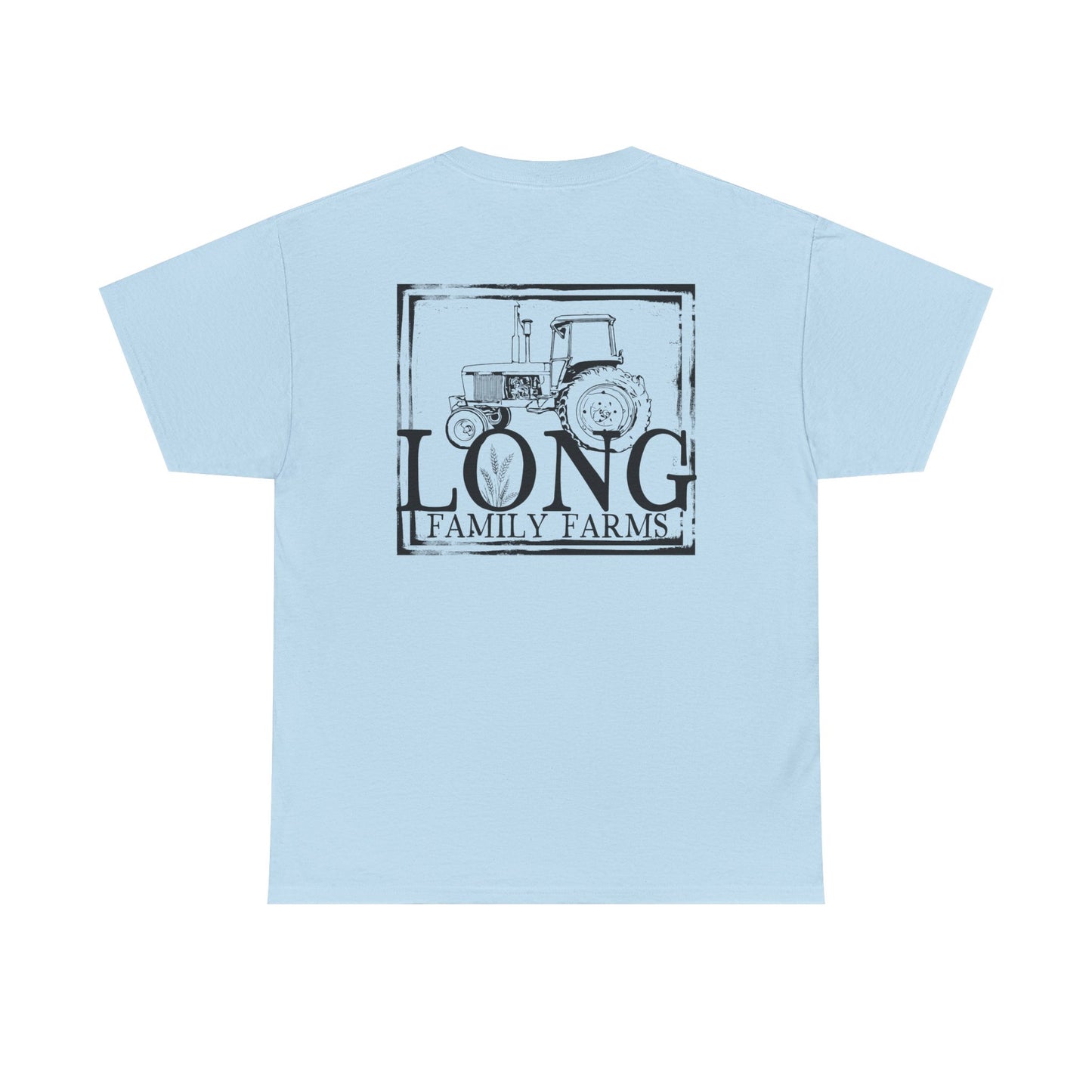 Tractor Print Heavy Cotton T-Shirt (ADULT)
