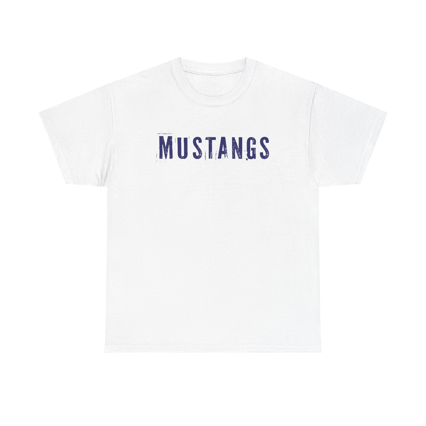 Allen East Mustangs Heavy Cotton T-shirt