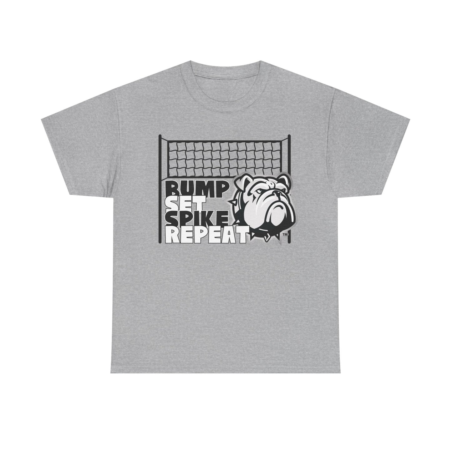 Ada Bulldogs Volleyball Heavy Cotton T-shirt