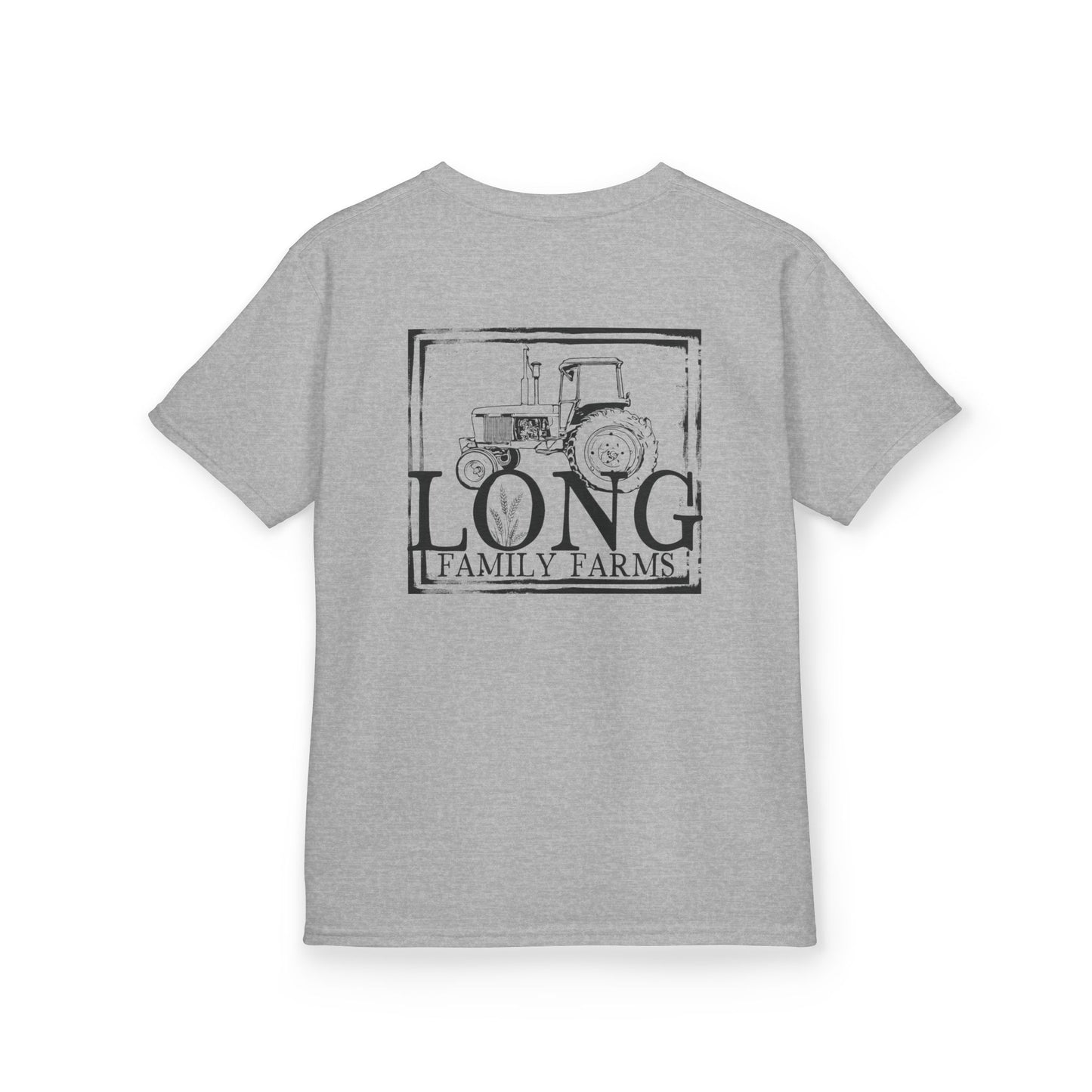 Tractor Print Heavy Cotton T-Shirt (YOUTH)