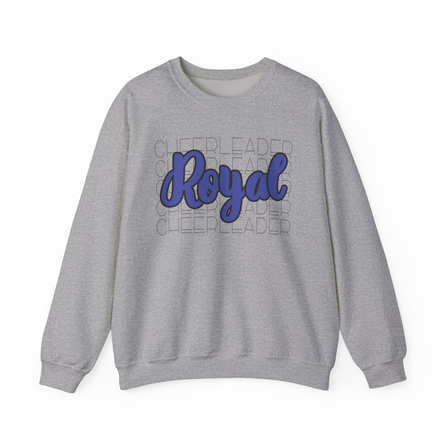 Elmwood Royals Cheerleader Crewneck Sweatshirt