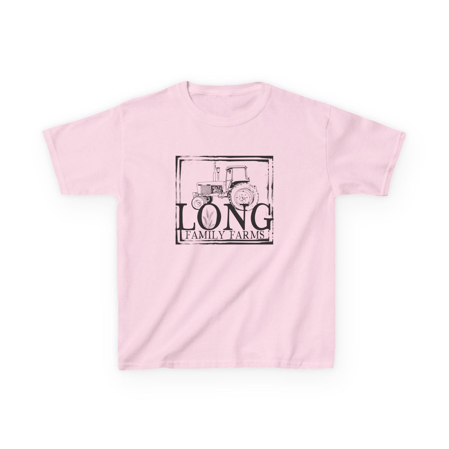 Tractor Print Heavy Cotton T-Shirt (YOUTH)