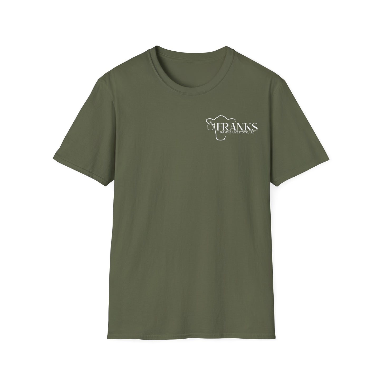 Front and Back Print Softstyle Cotton T-Shirt (ADULT)
