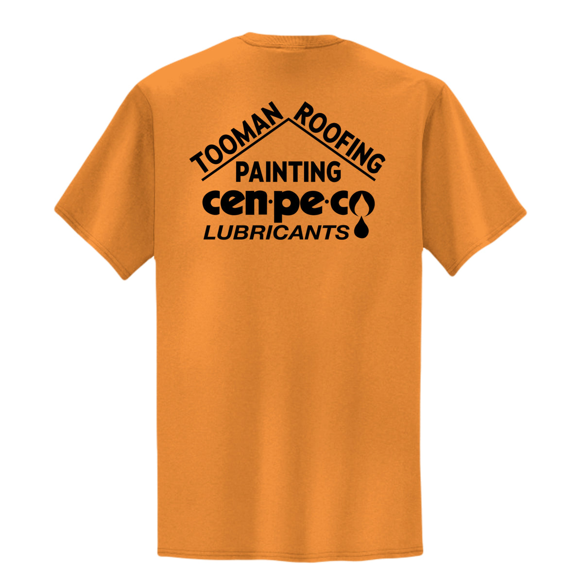Safety Orange - PC55P - BACK