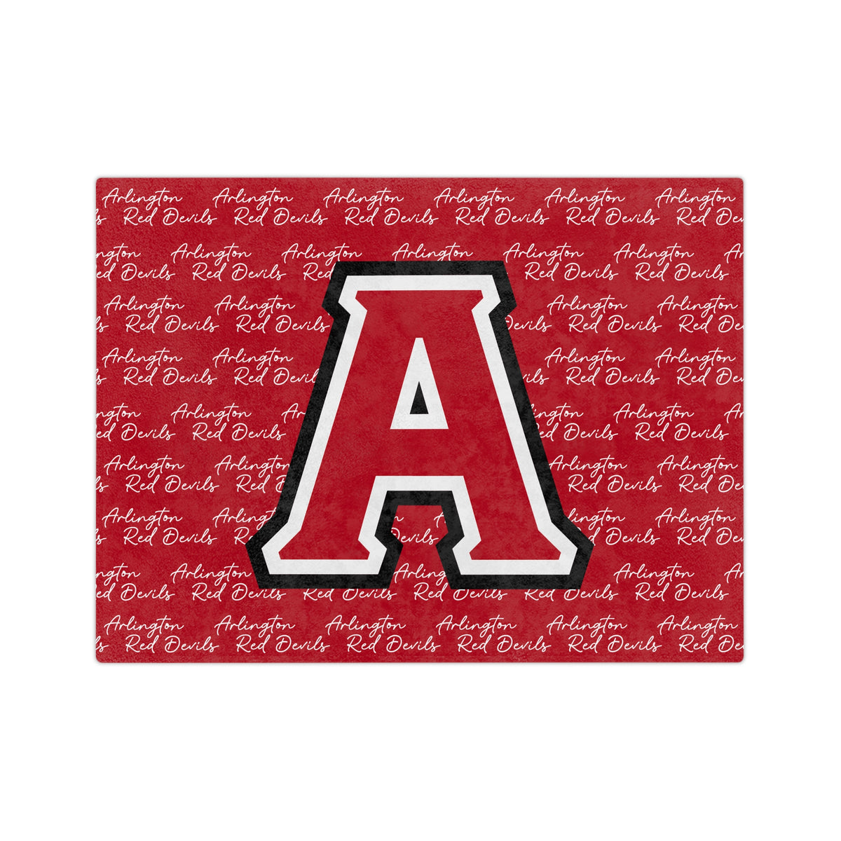 Arlington Red Devils Blanket