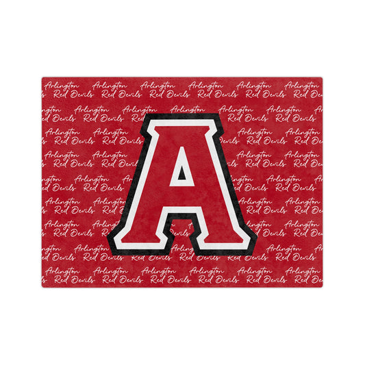 Arlington Red Devils Blanket