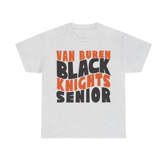 Van Buren Black Knights Senior Heavy Cotton T-shirt