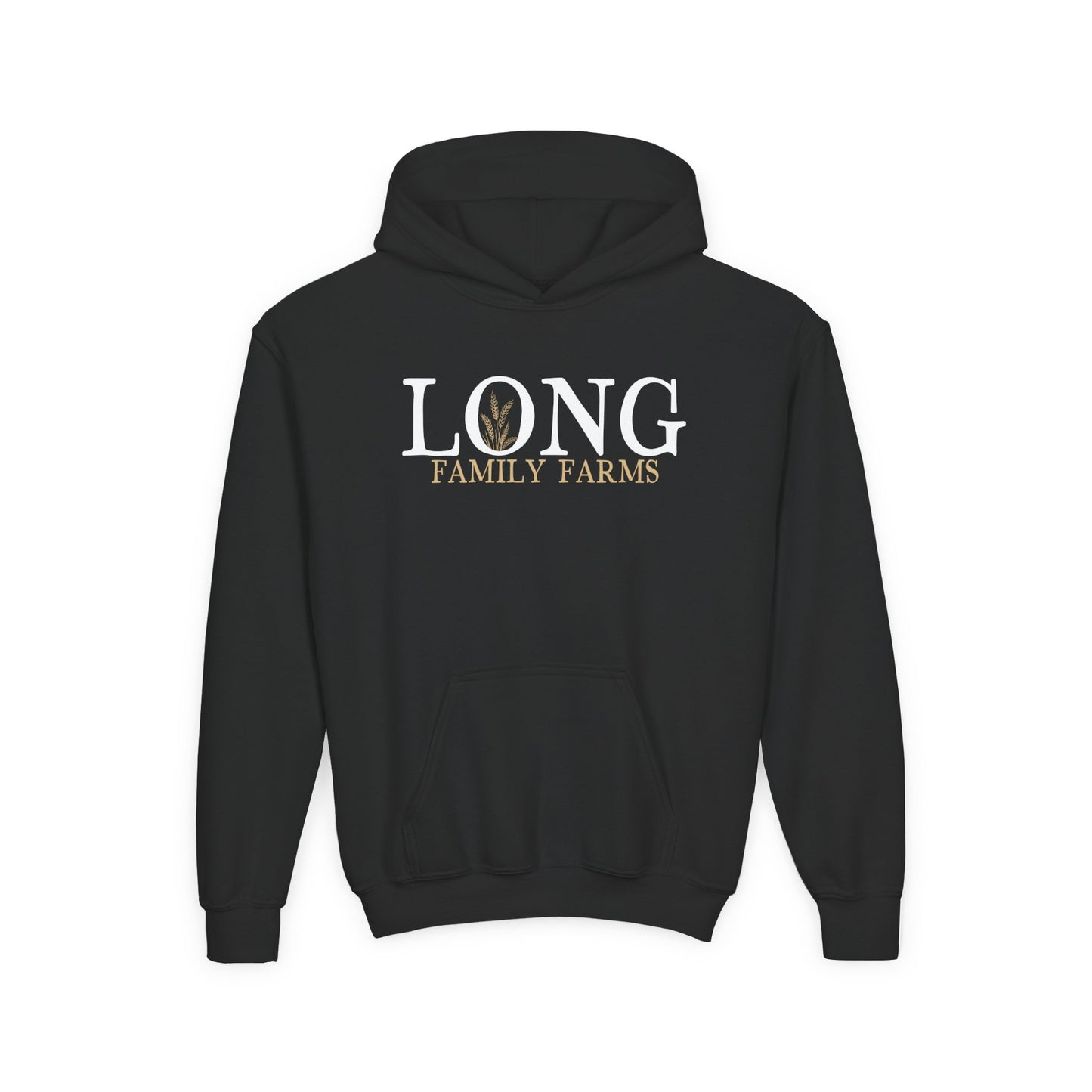 Tractor Print Hooded Sweatshirt (YOUTH)