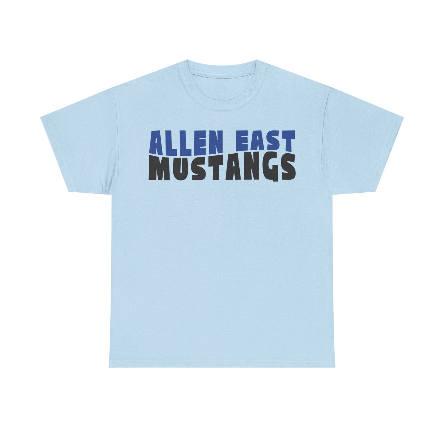 Allen East Mustangs Heavy Cotton T-shirt