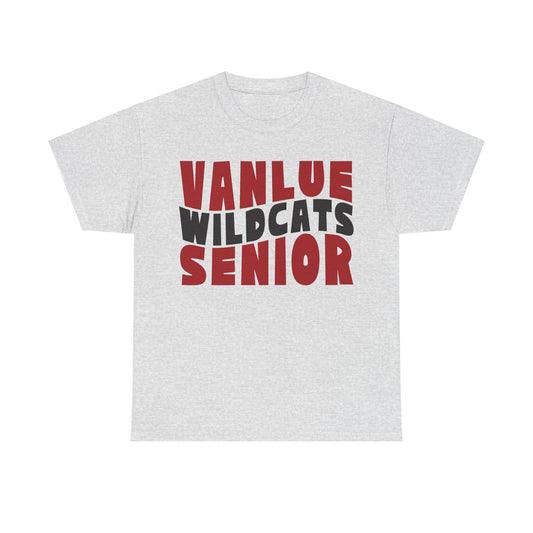 Vanlue Wildcats Senior Heavy Cotton T-shirt