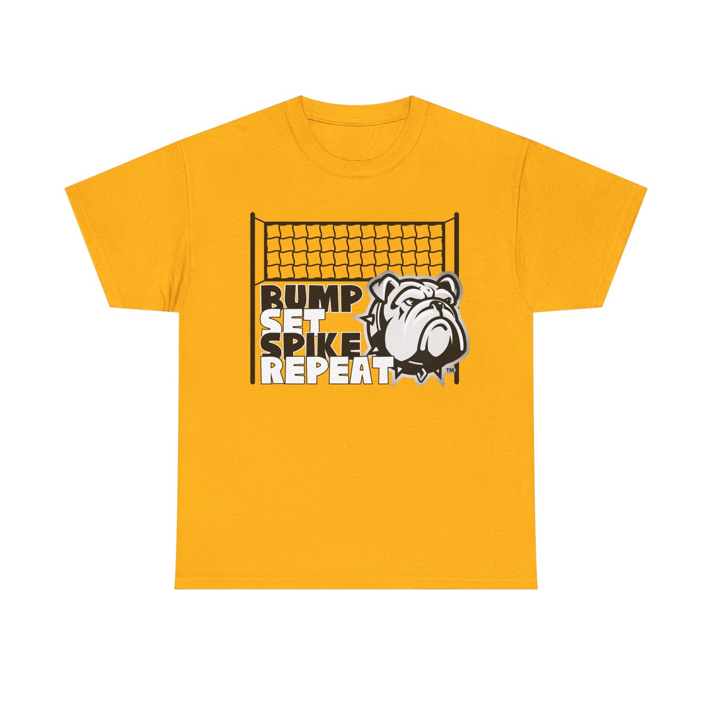 Ada Bulldogs Volleyball Heavy Cotton T-shirt