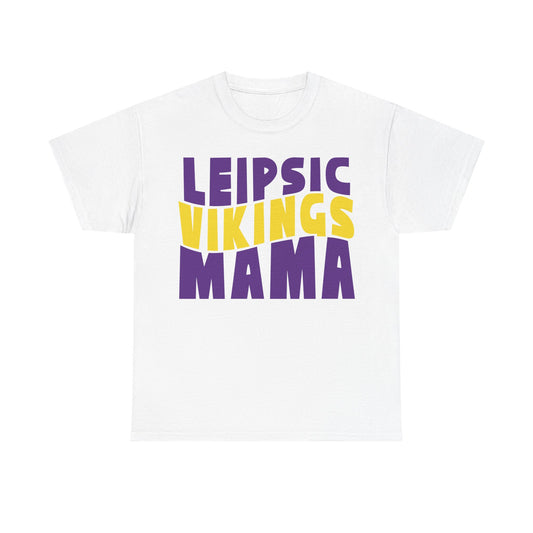 Leipsic Vikings Mama Heavy Cotton T-shirt