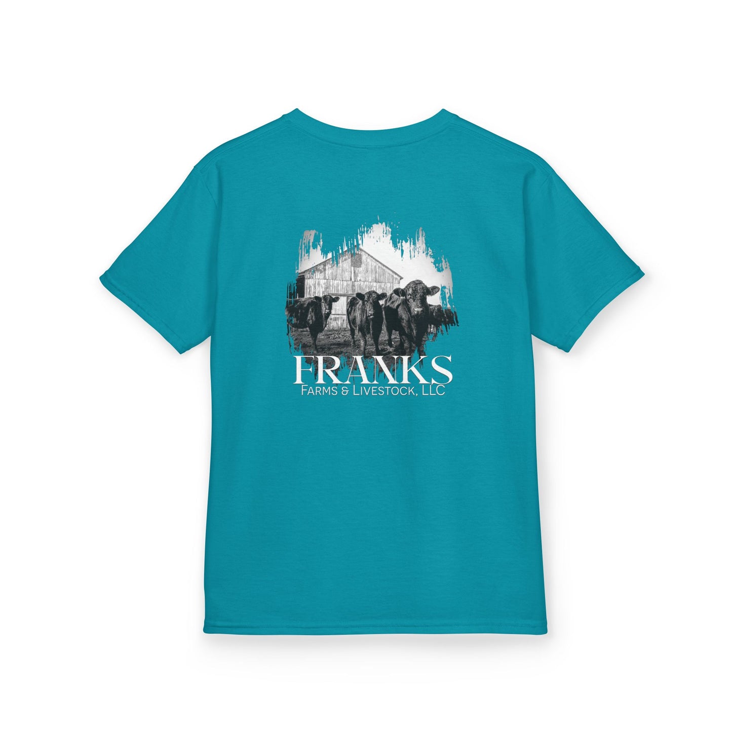 Front and Back Heavy Cotton T-Shirt (YOUTH)