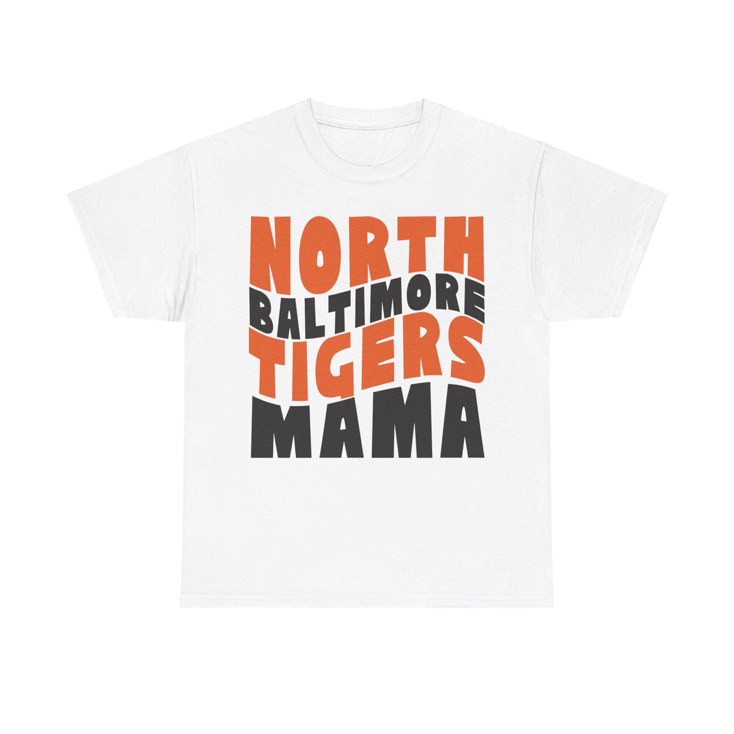North Baltimore Tigers Mama Heavy Cotton T-shirt