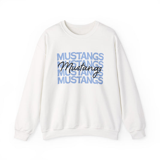 Allen East Mustangs Crewneck Sweatshirt
