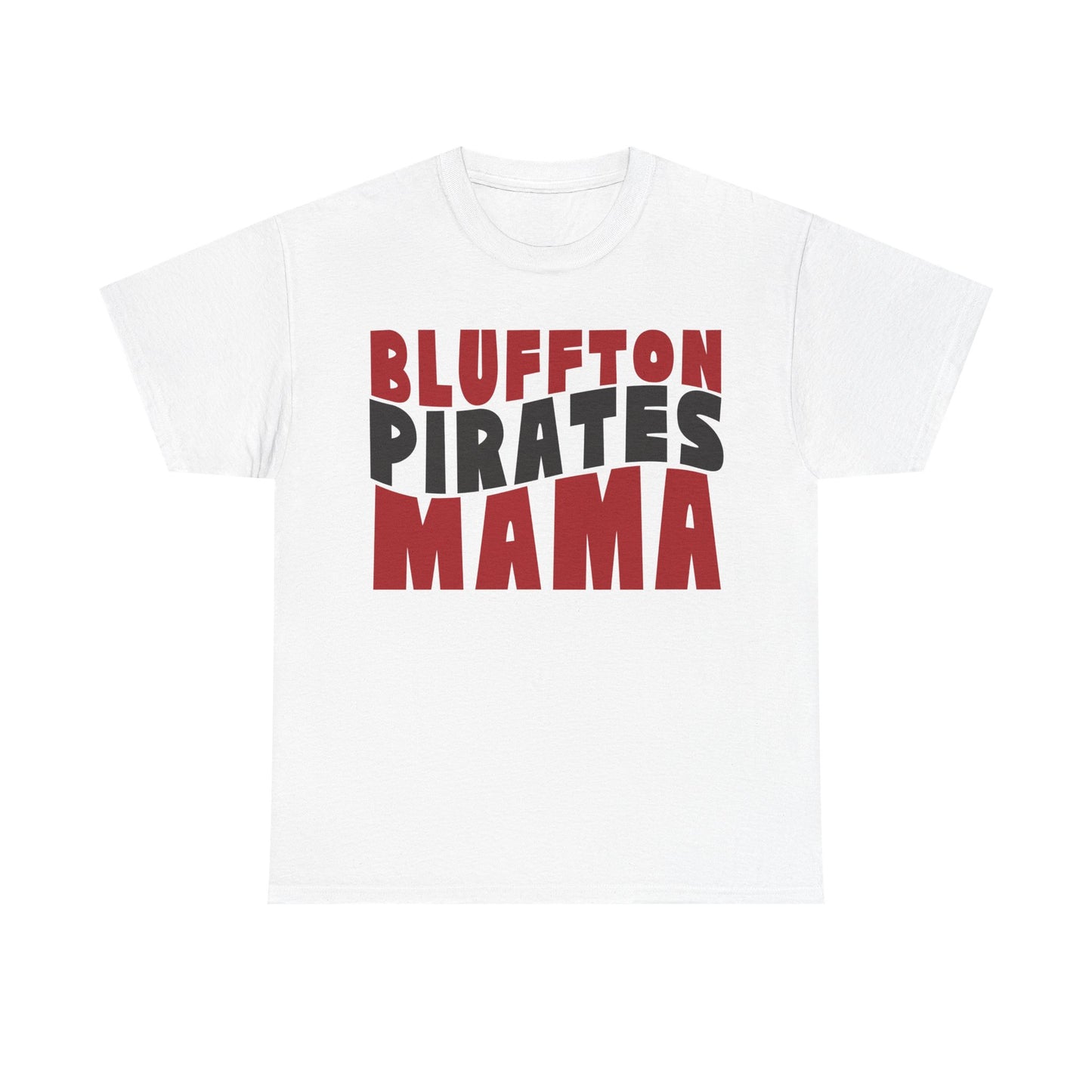 Bluffton Pirates Mama Heavy Cotton T-shirt