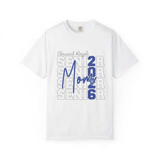 Elmwood Royals Senior Mom 2026 Comfort Colors T-Shirt