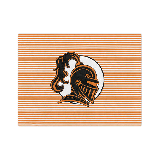 Van Buren Black Knights Fleece Blanket