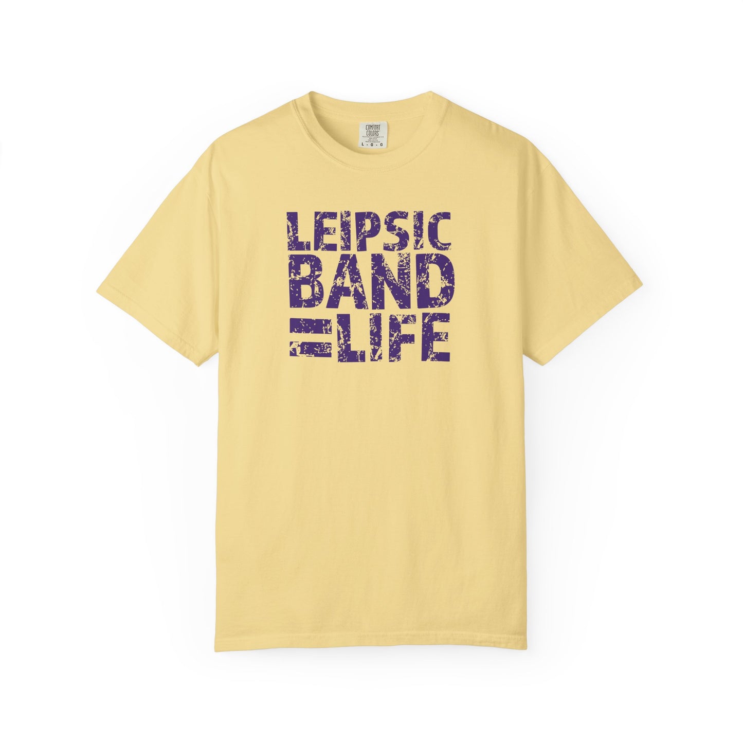 Leipsic Vikings Band Comfort Colors T-Shirt
