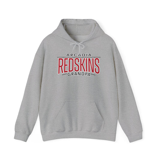 Arcadia Redskins Grandpa Hooded Sweatshirt