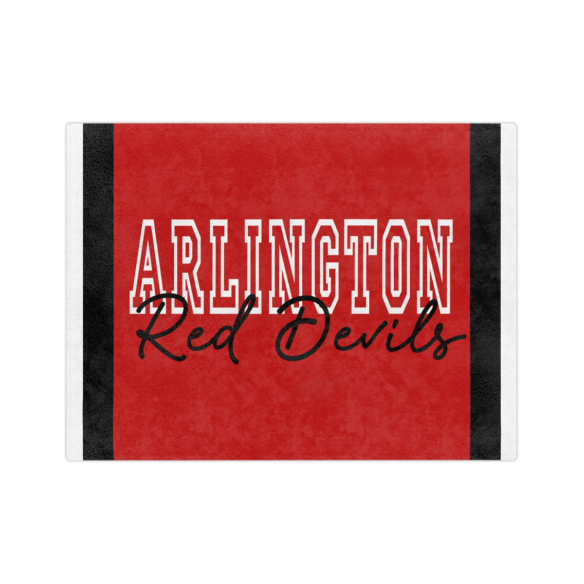 Arlington Red Devils Blanket
