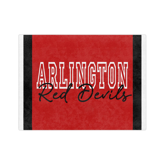 Arlington Red Devils Blanket