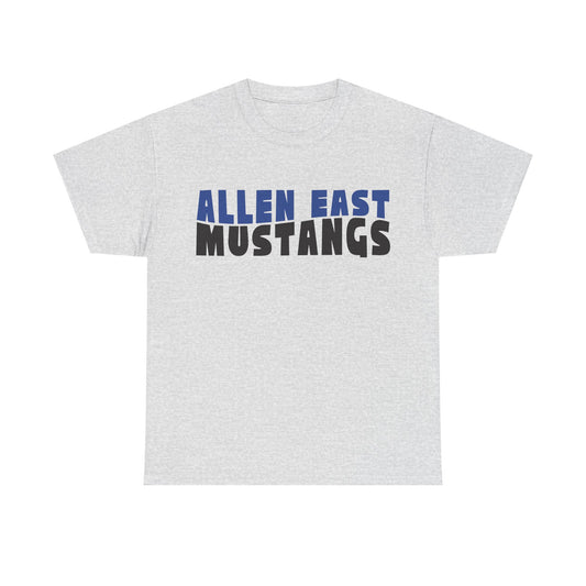 Allen East Mustangs Heavy Cotton T-shirt