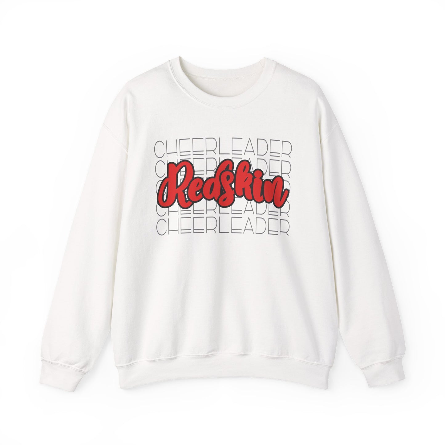 Arcadia Redskins Cheerleader Crewneck Sweatshirt