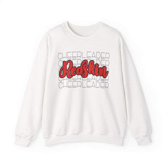 Arcadia Redskins Cheerleader Crewneck Sweatshirt
