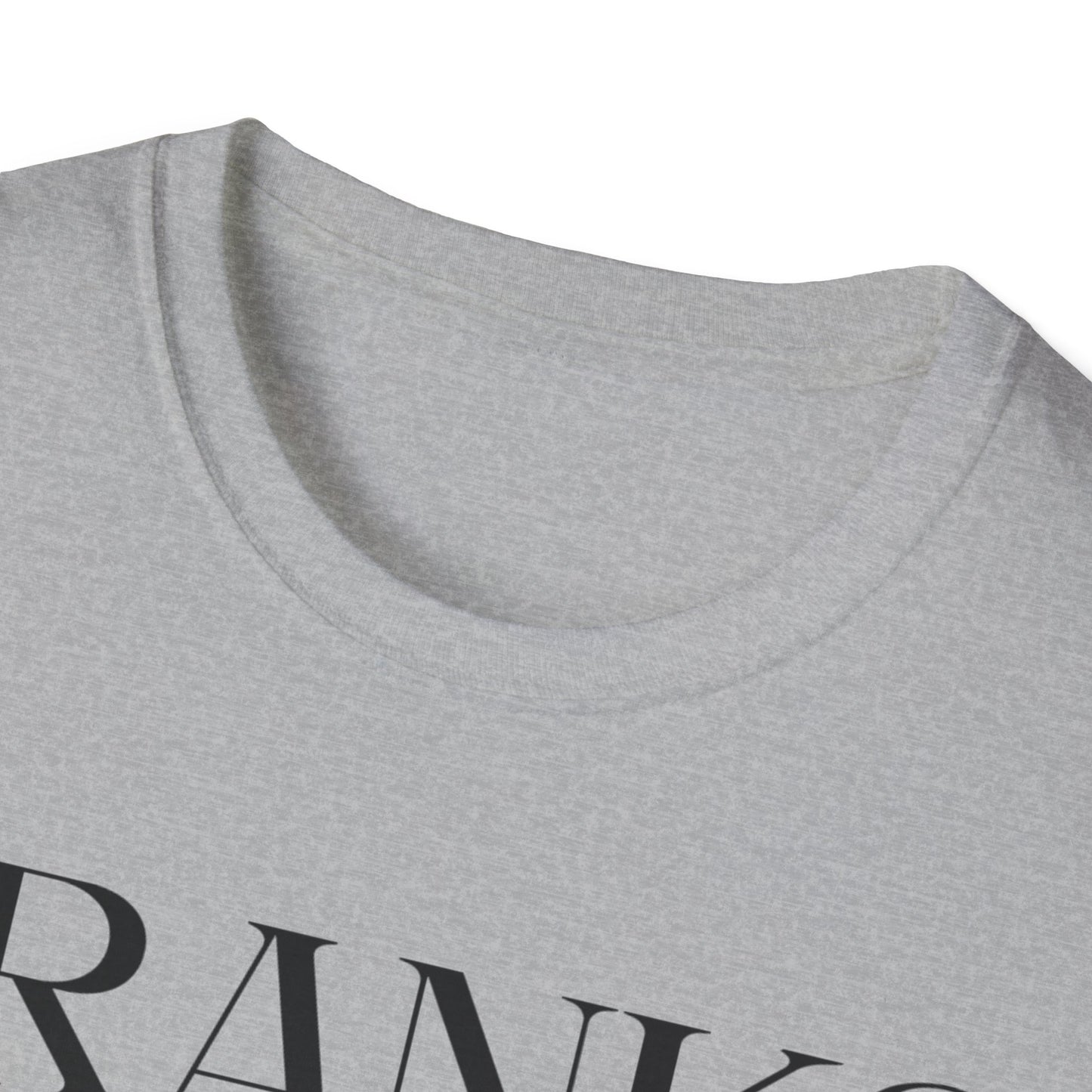 Front Print Only Softstyle T-Shirt (ADULT)