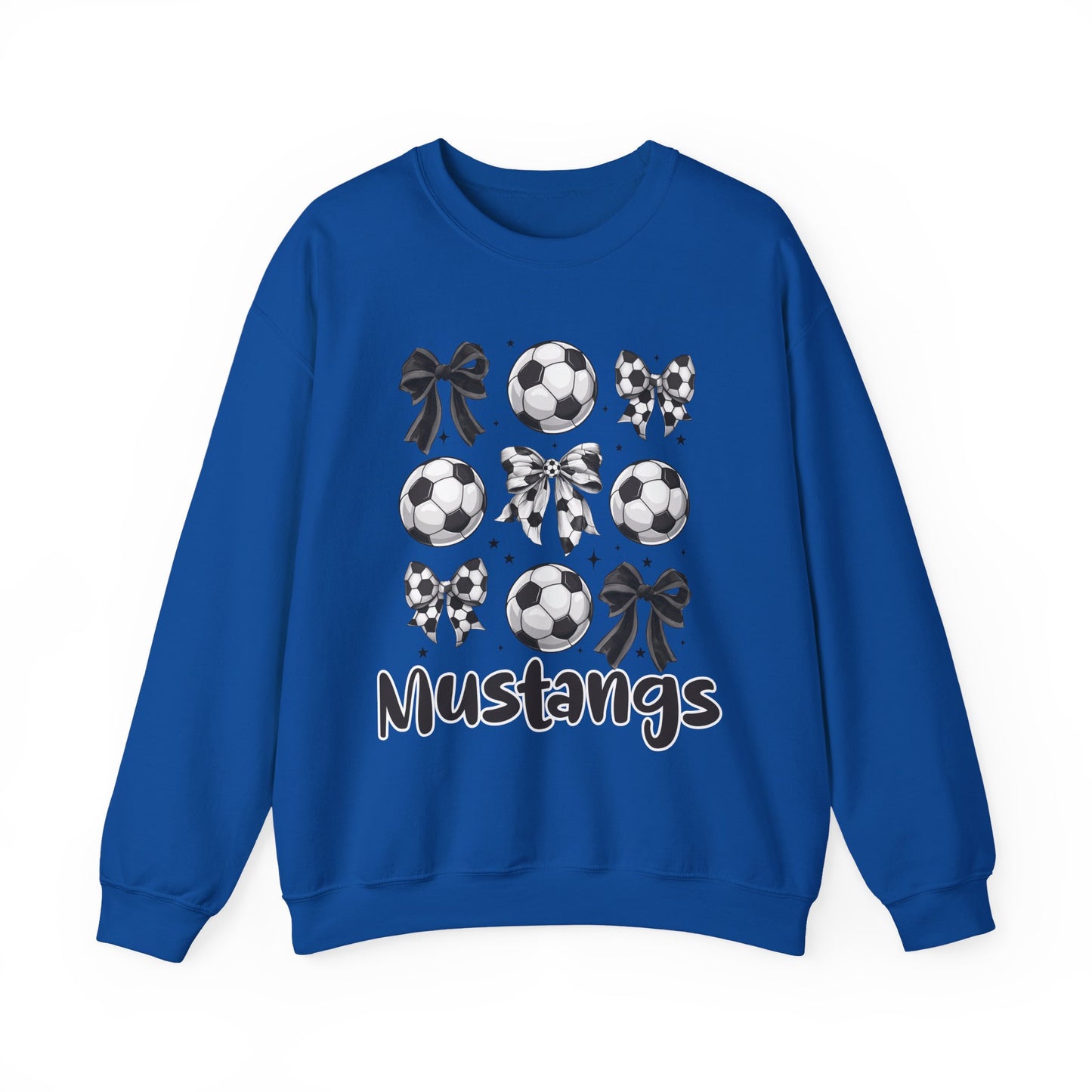 Allen East Mustangs Soccer Crewneck Sweatshirt