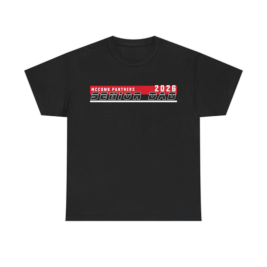 McComb Panthers 2026 Senior Dad Heavy Cotton T-shirt
