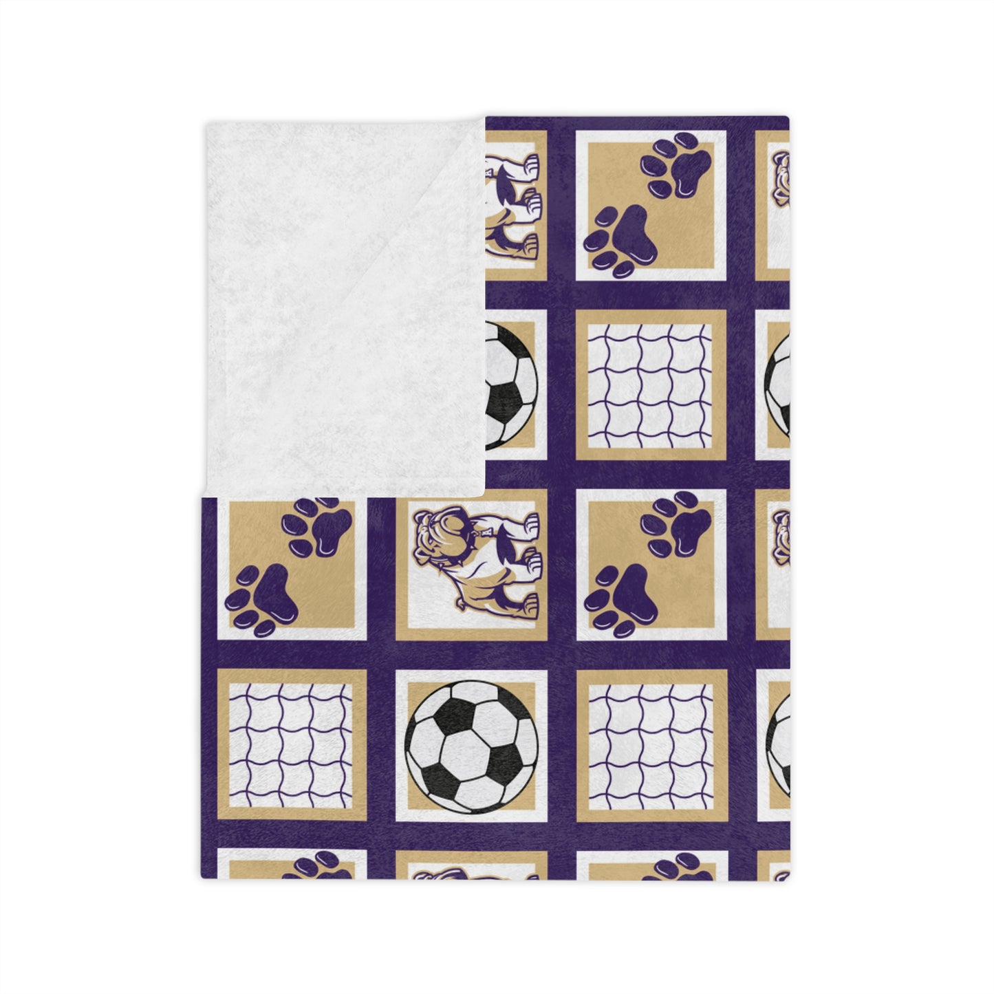 Ada Bulldogs Fleece Blanket