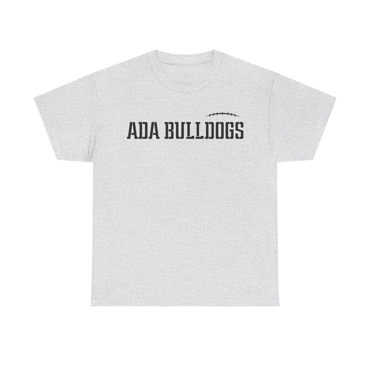 Ada Bulldogs Football Heavy Cotton T-shirt