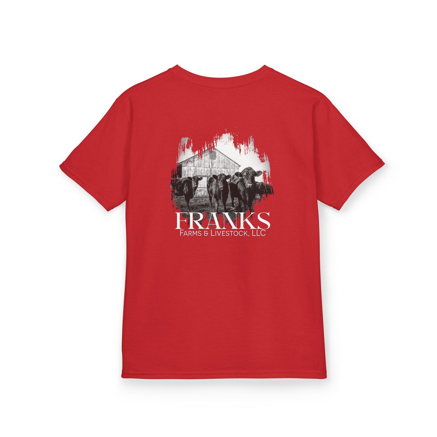 Front and Back Heavy Cotton T-Shirt (YOUTH)