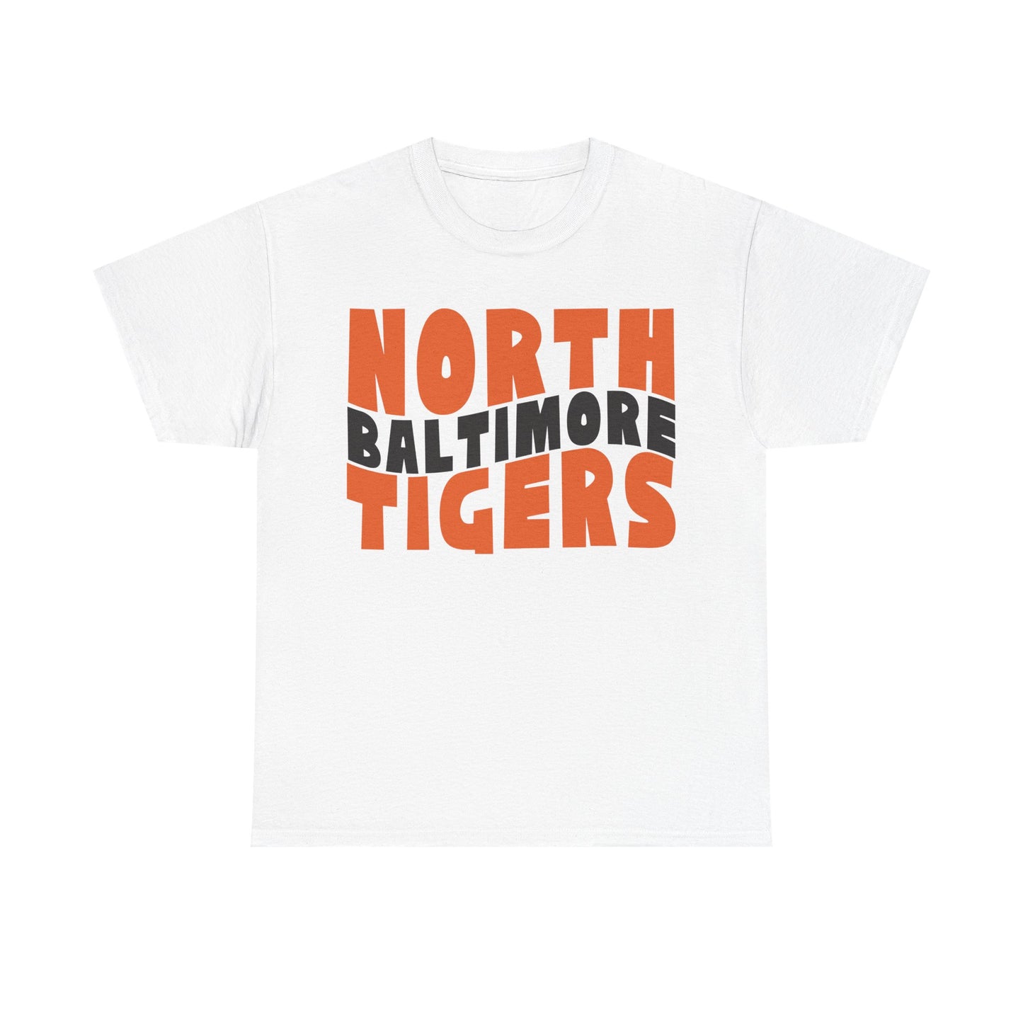 North Baltimore Tigers Heavy Cotton T-shirt