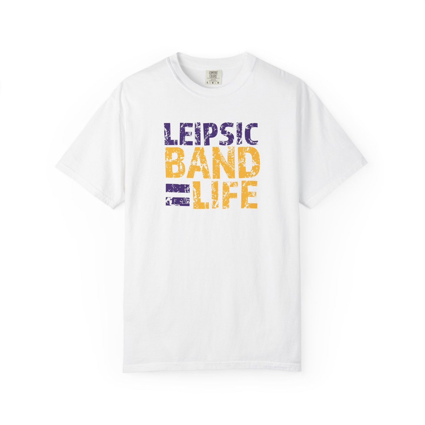 Leipsic Vikings Band Comfort Colors T-Shirt